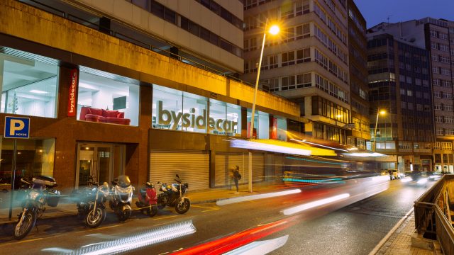La sede de Bysidecar en A Coruña