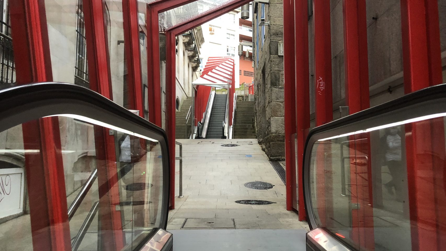 Escaleras mecánicas de la Puerta del Sol.
