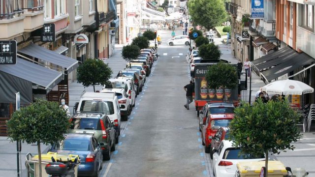 Calle Emilia Pardo Bazán.