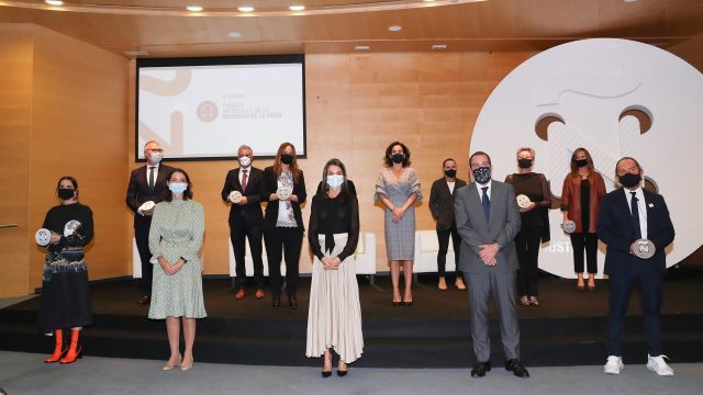 Ceremonia de entrega de los Premios Nacionales de la Industria de la Moda 2020.