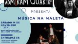 Abmiram Quartet presenta en Cangas: MUSICA NA MALETA