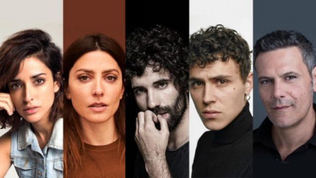 Parte del reparto de la serie 'El desorden que dejas'.