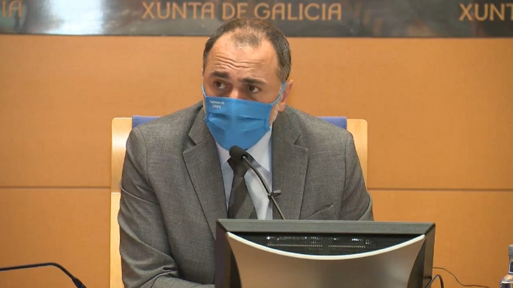 El conselleiro de Sanidade, Julio García Comesaña.