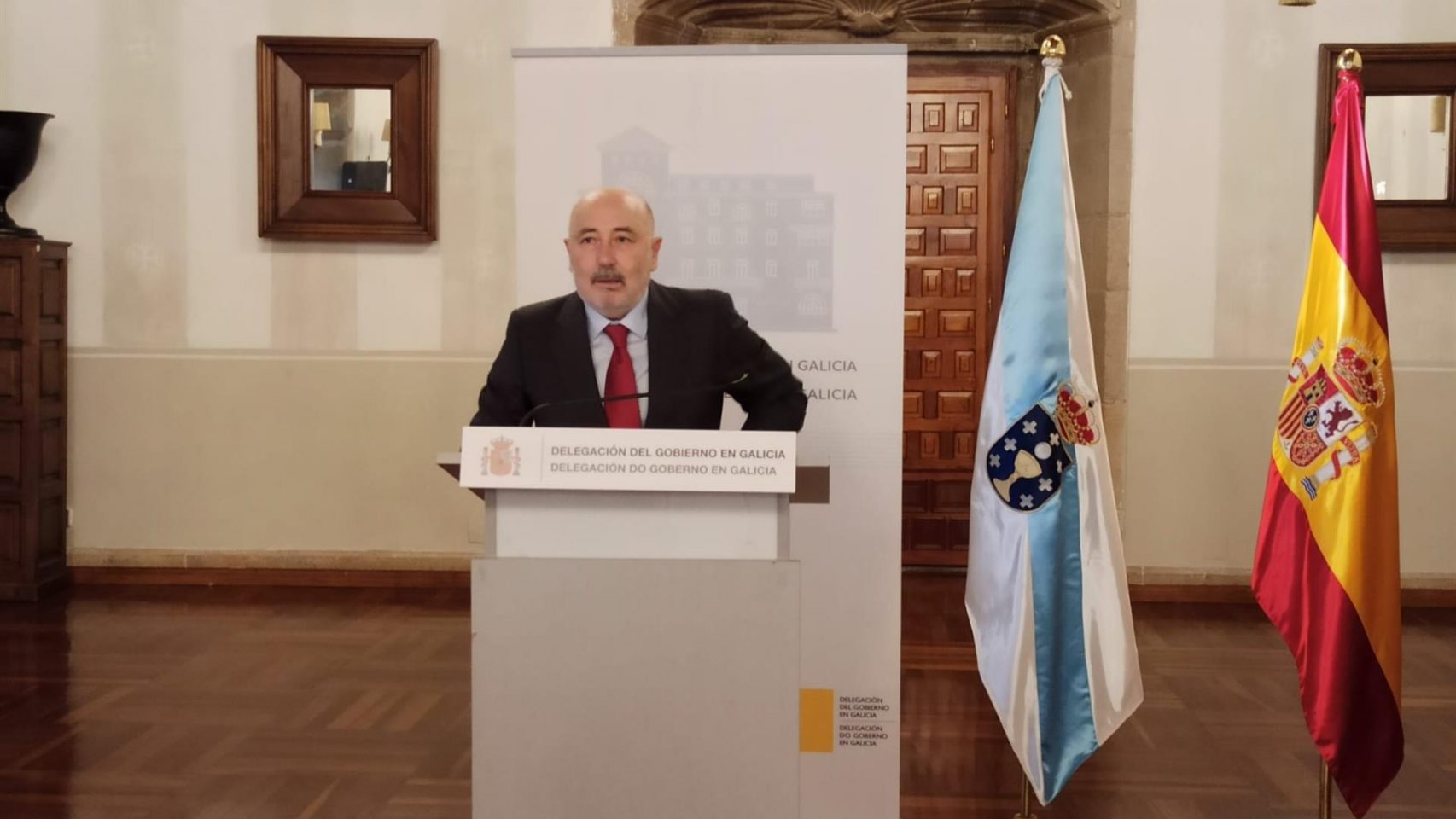 El delegado del Gobierno en Galicia, Javier Losada.
