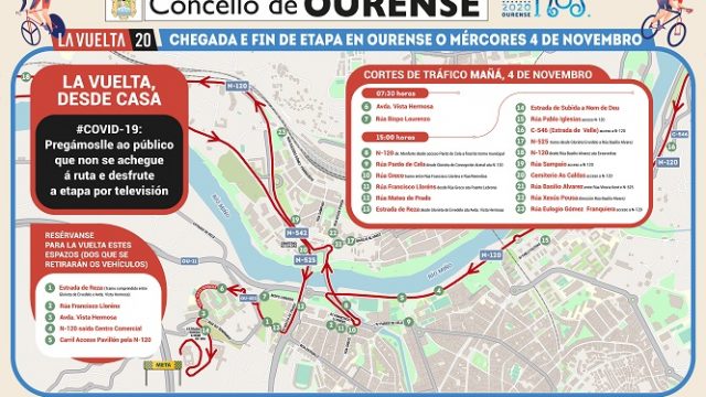 Vuelta Ciclista a España en Ourense - 4/11/2020 - Deportes ...
