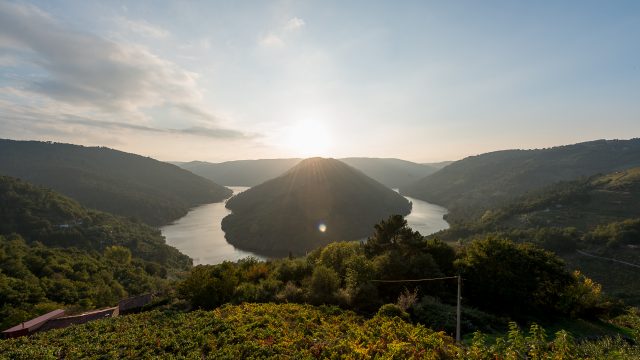 Mirador de Cabo Mundo, entre Chantada e O Saviñao.
