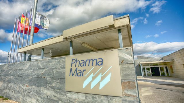 Entrada a la sede de PharmaMar.