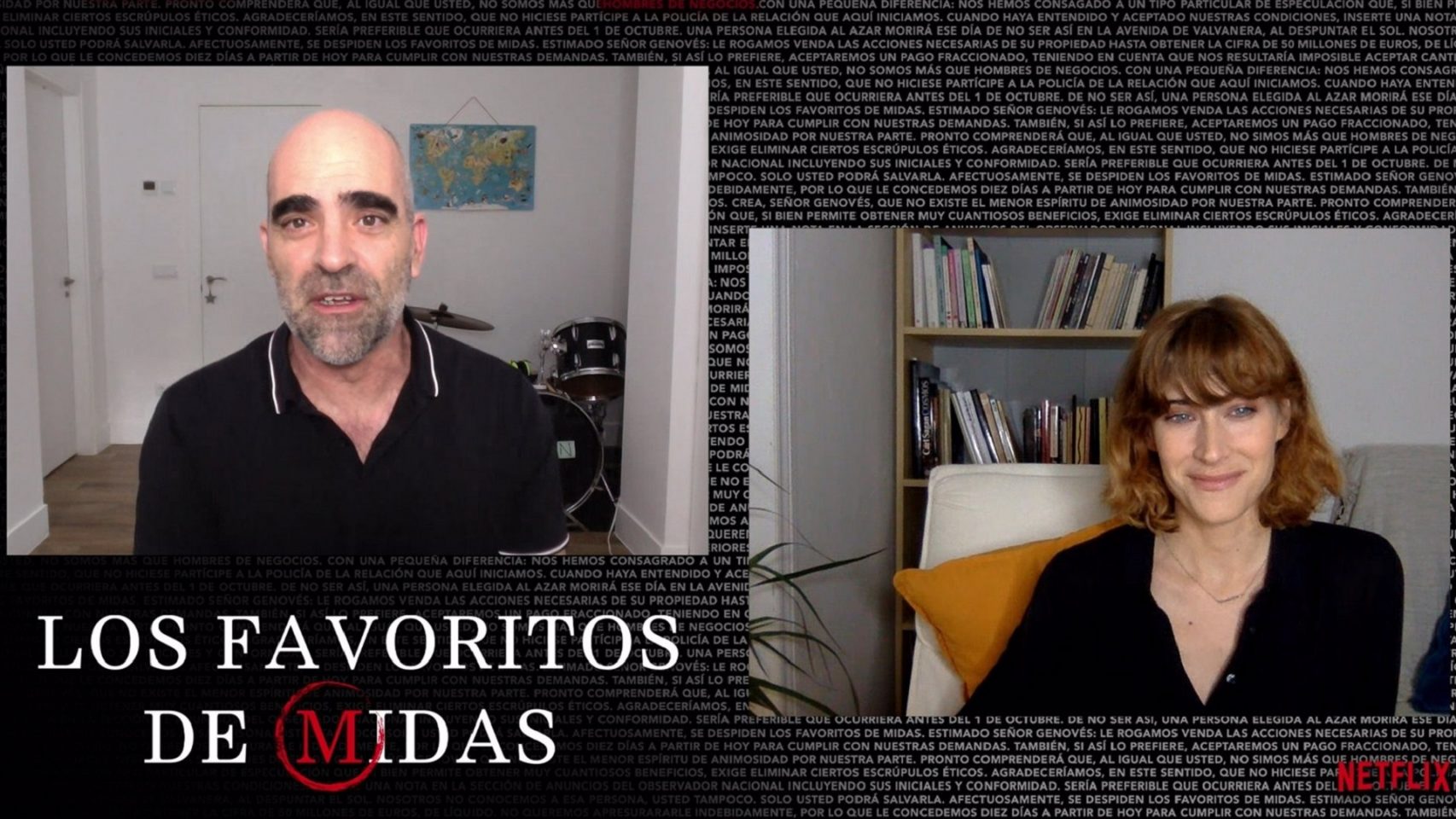 Luis Tosar y Marta Belmonte protagonizan 'Los favoritos de Midas'.