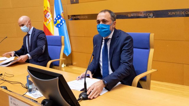 Julio García Comesaña, conselleiro de Sanidade.