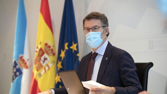El presidente de la Xunta, Alberto Núñez Feijóo.