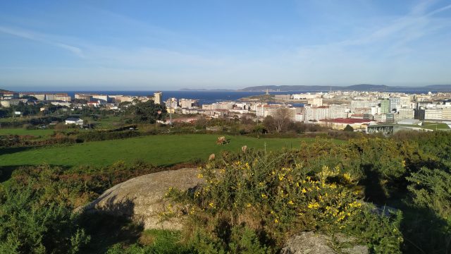 Vista desde la piedra de Penamoa