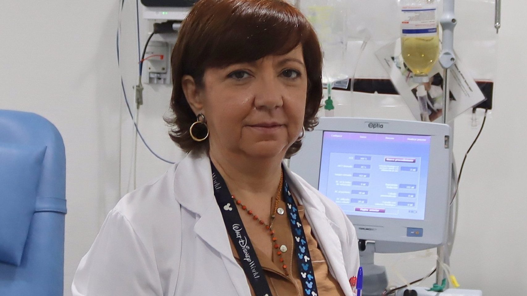 Carmen Albo, responsable del Servicio de Hematología del Complejo Hospitalario Universitario de Vigo.