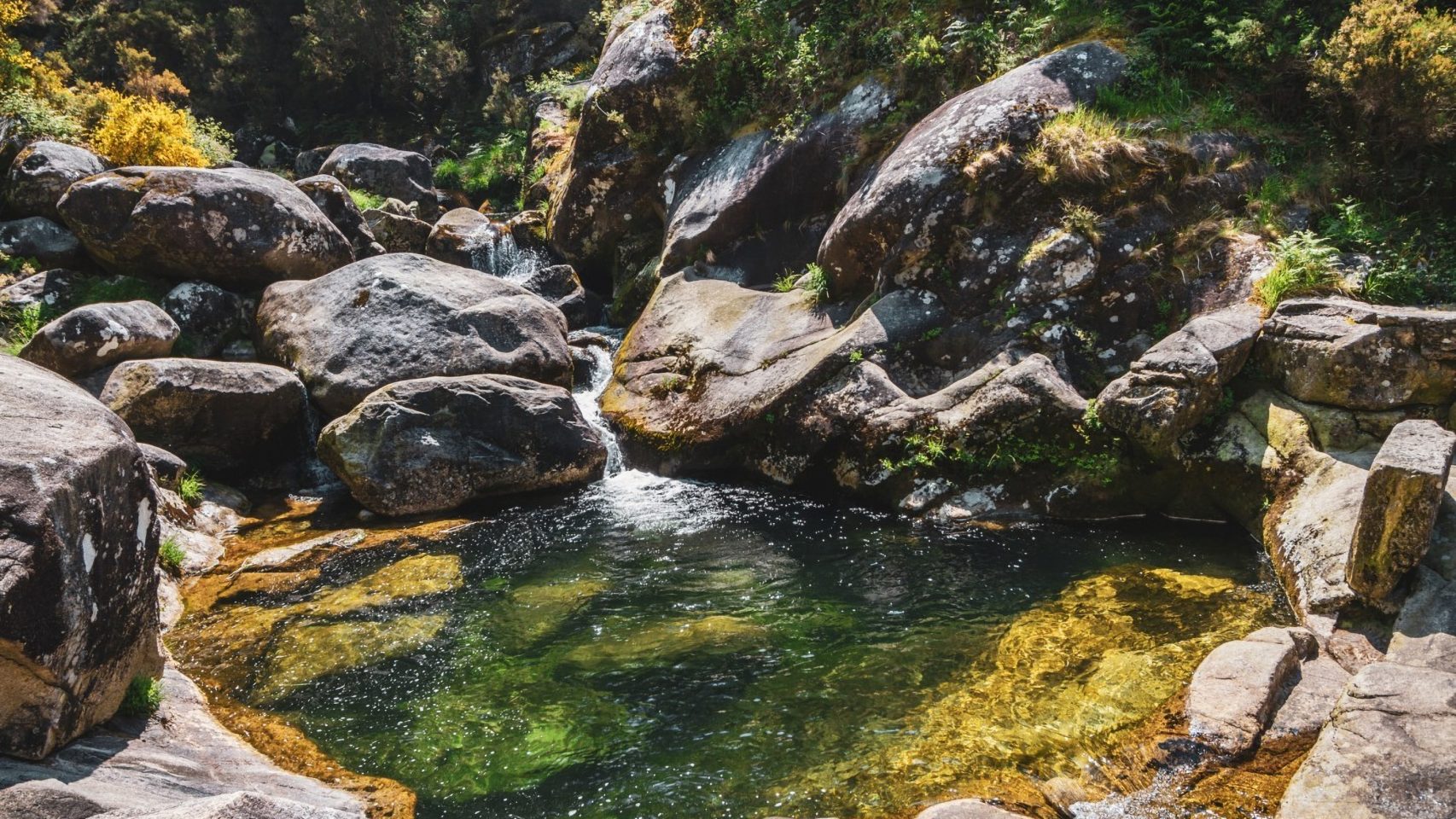 Las piscinas naturales del Río Pedras.