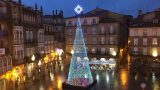 Encendido del alumbrado de Navidad 2020 en Ourense