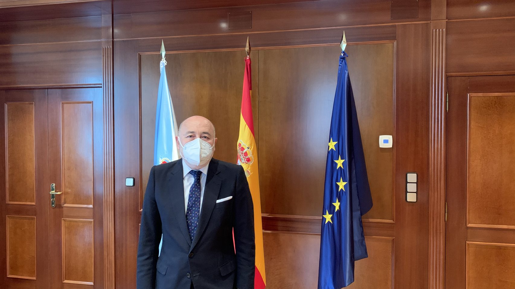 El Delegado del Gobierno en Galicia, Javier Losada de Aspiazu.