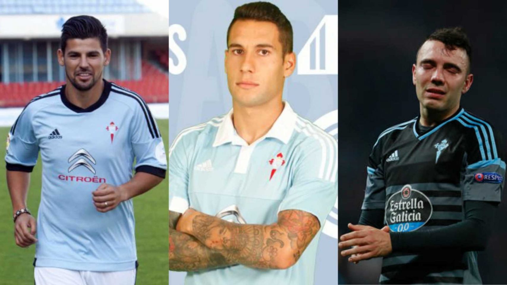 Nolito, Hugo Mallo y Aspas son tres de los jugadores que más camisetas han vendido en estos últimos 8 años