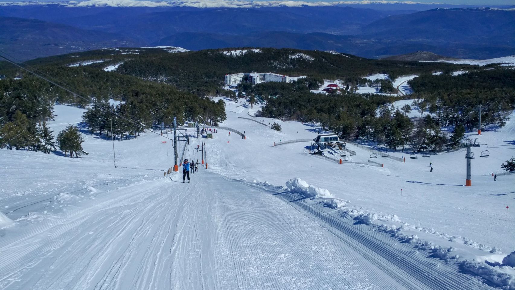 Estación de esquí de Manzaneda.