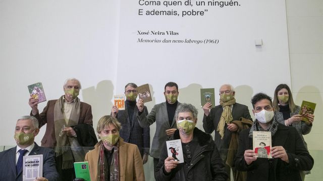 Acto de conmemoración de los 60 años de la publicacion de Memorias dun Neno Labrego