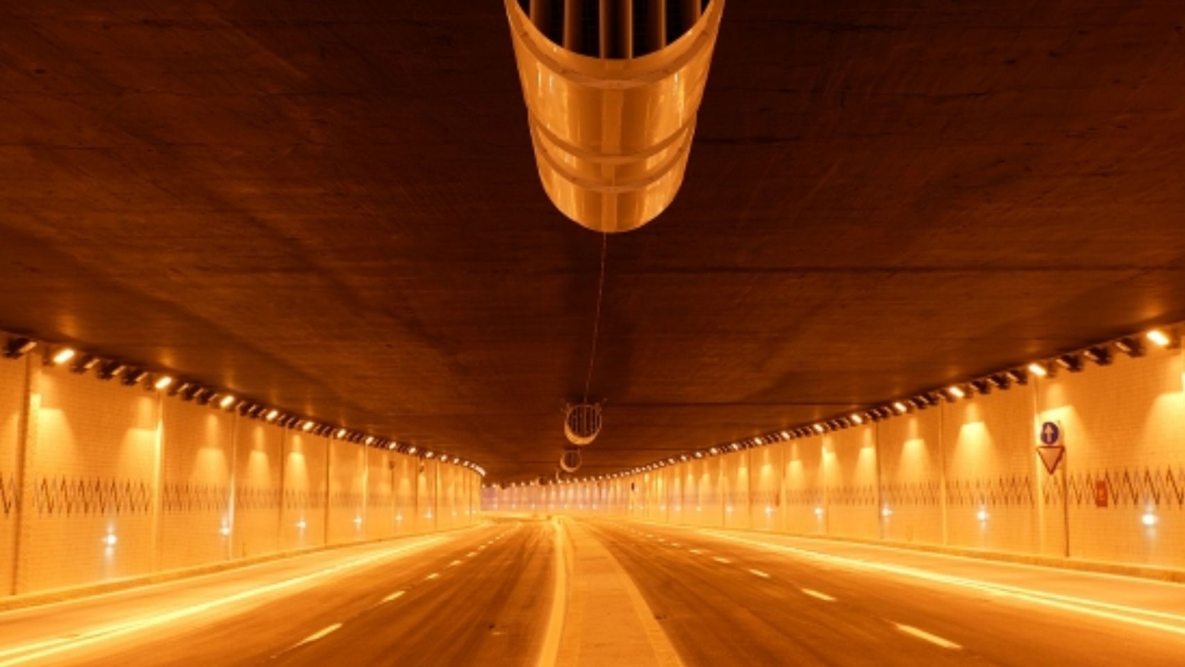 Túnel de Beiramar en Vigo.