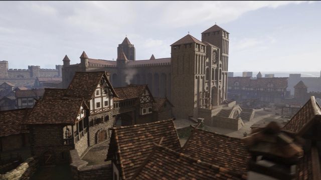 Recreación de Santiago en el videojuego 'The Waylanders'.