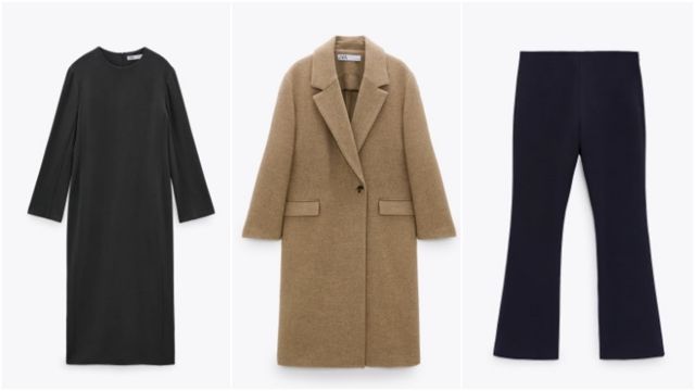 Tres de las prendas de lana sostenible que comercializa Zara.