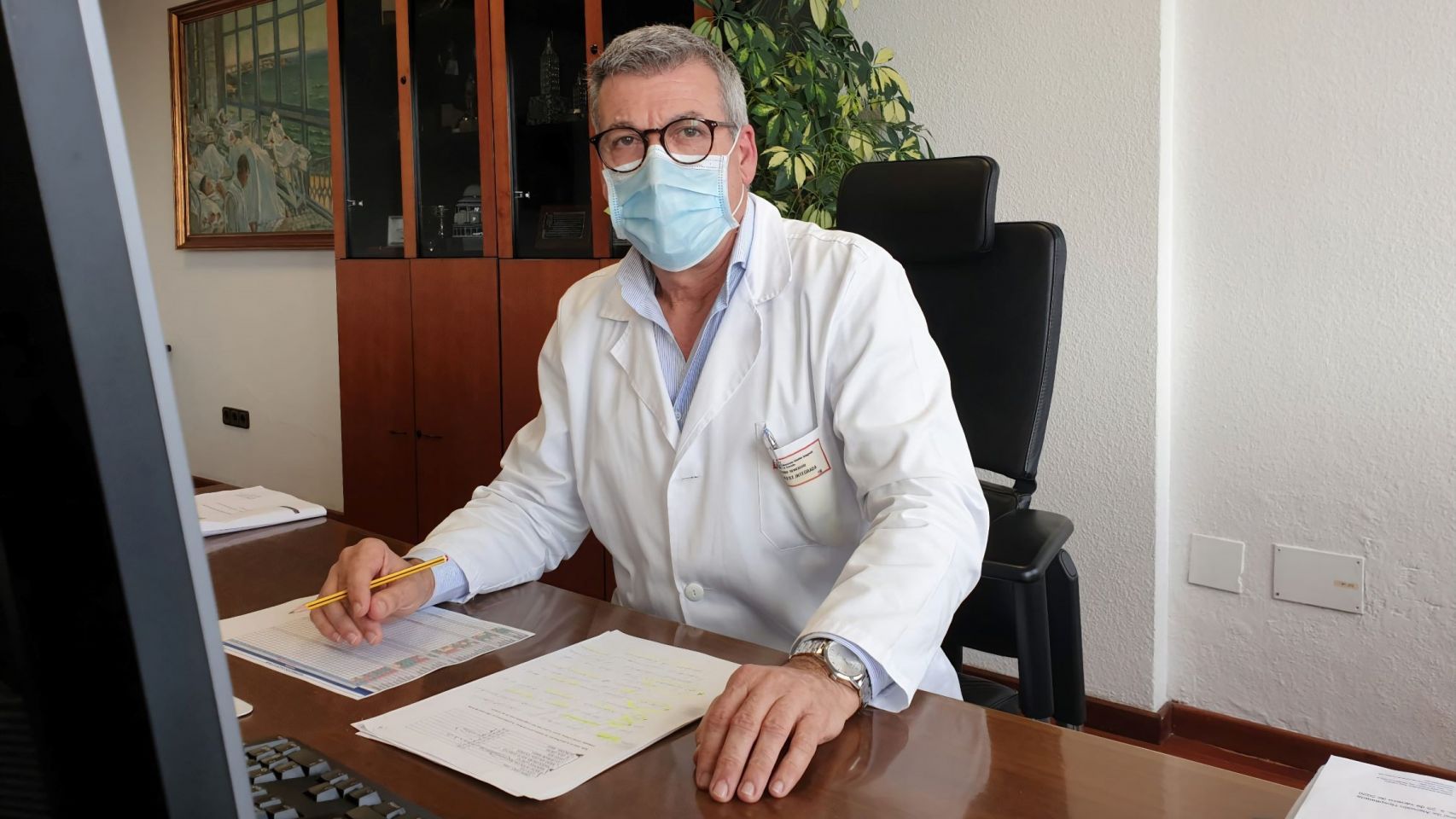 Luis Verde, gerente del área sanitaria de A Coruña y Cee.