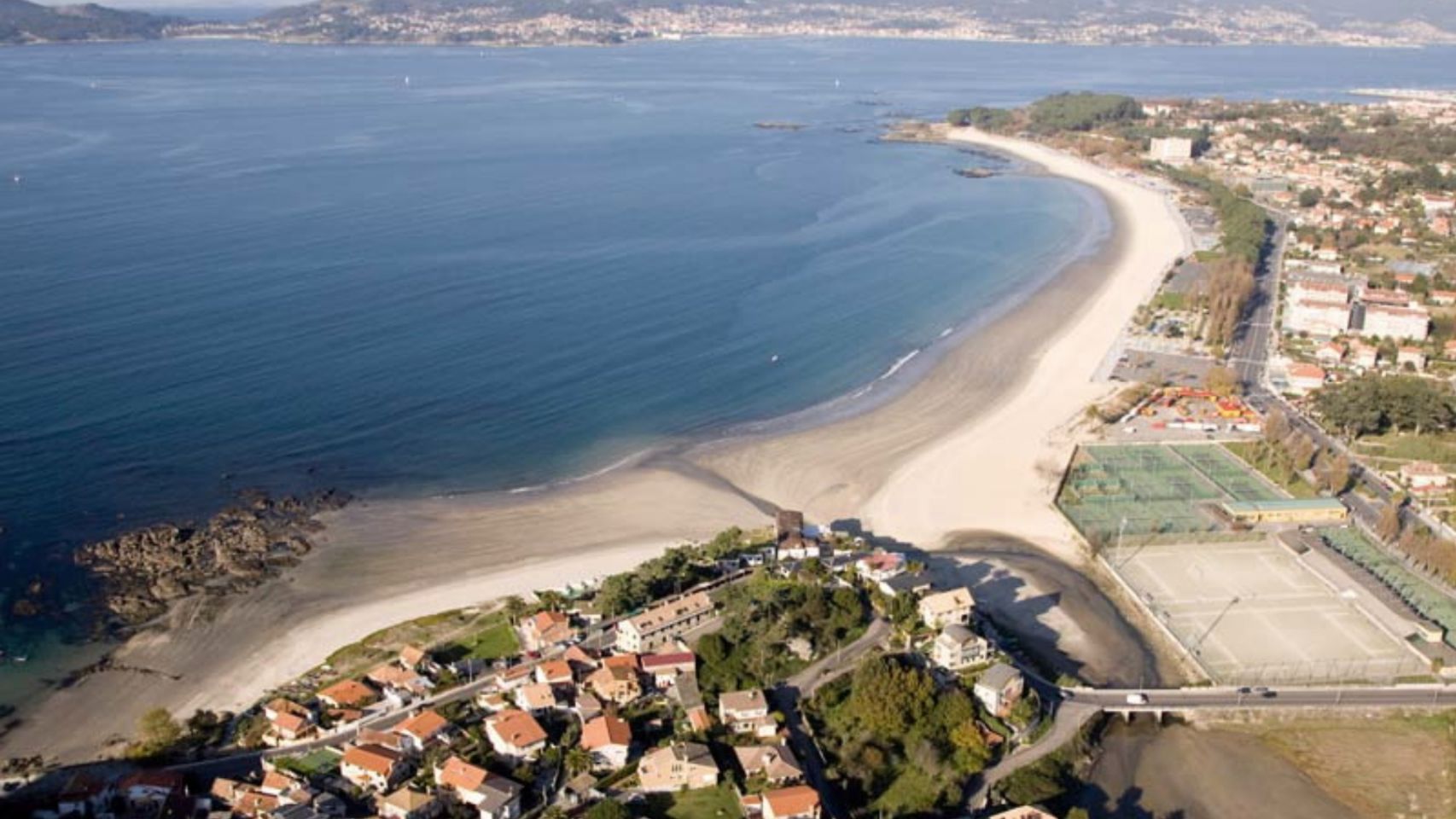 Playa de A Foz en Vigo