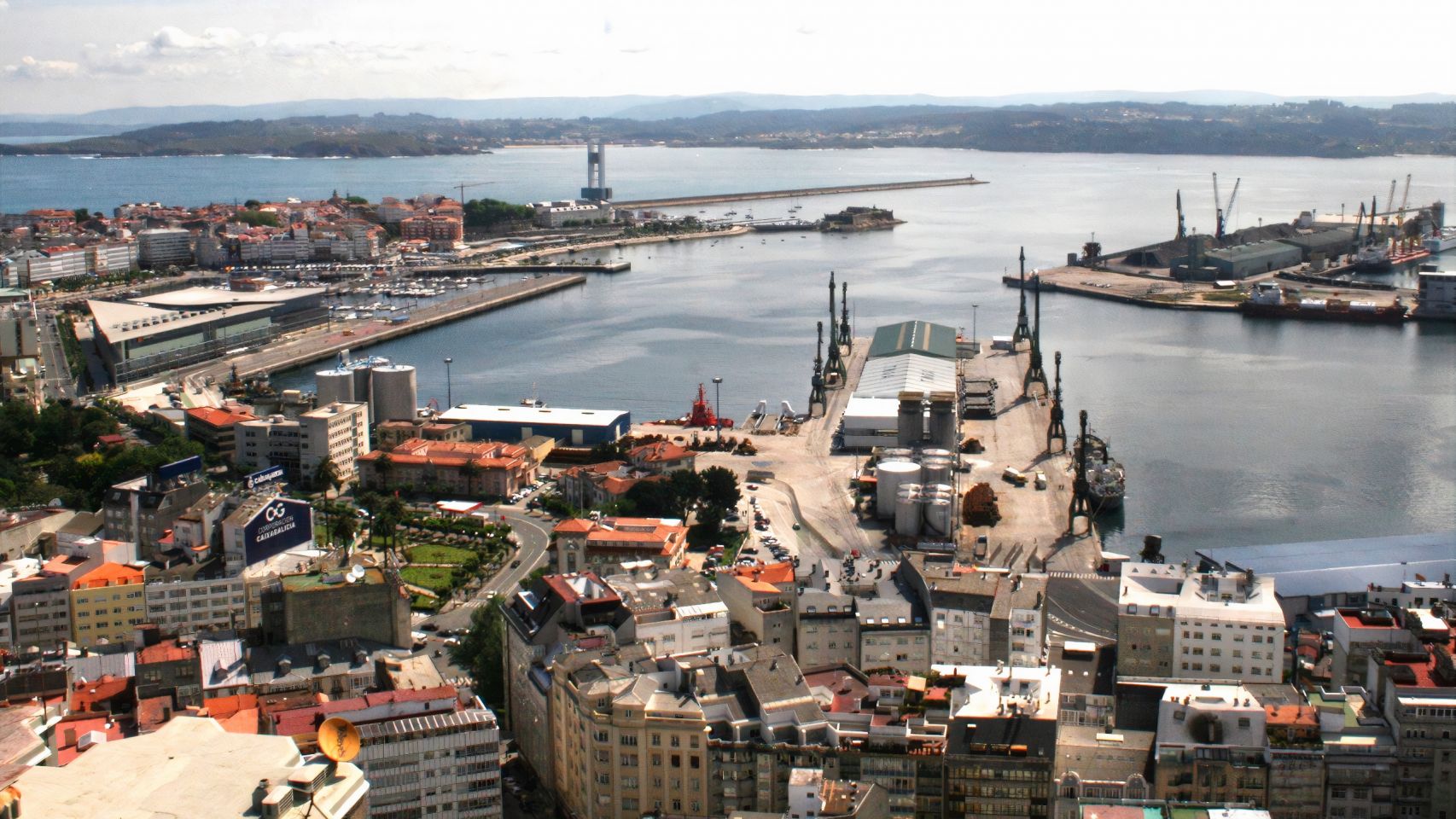 Puerto de A Coruña.