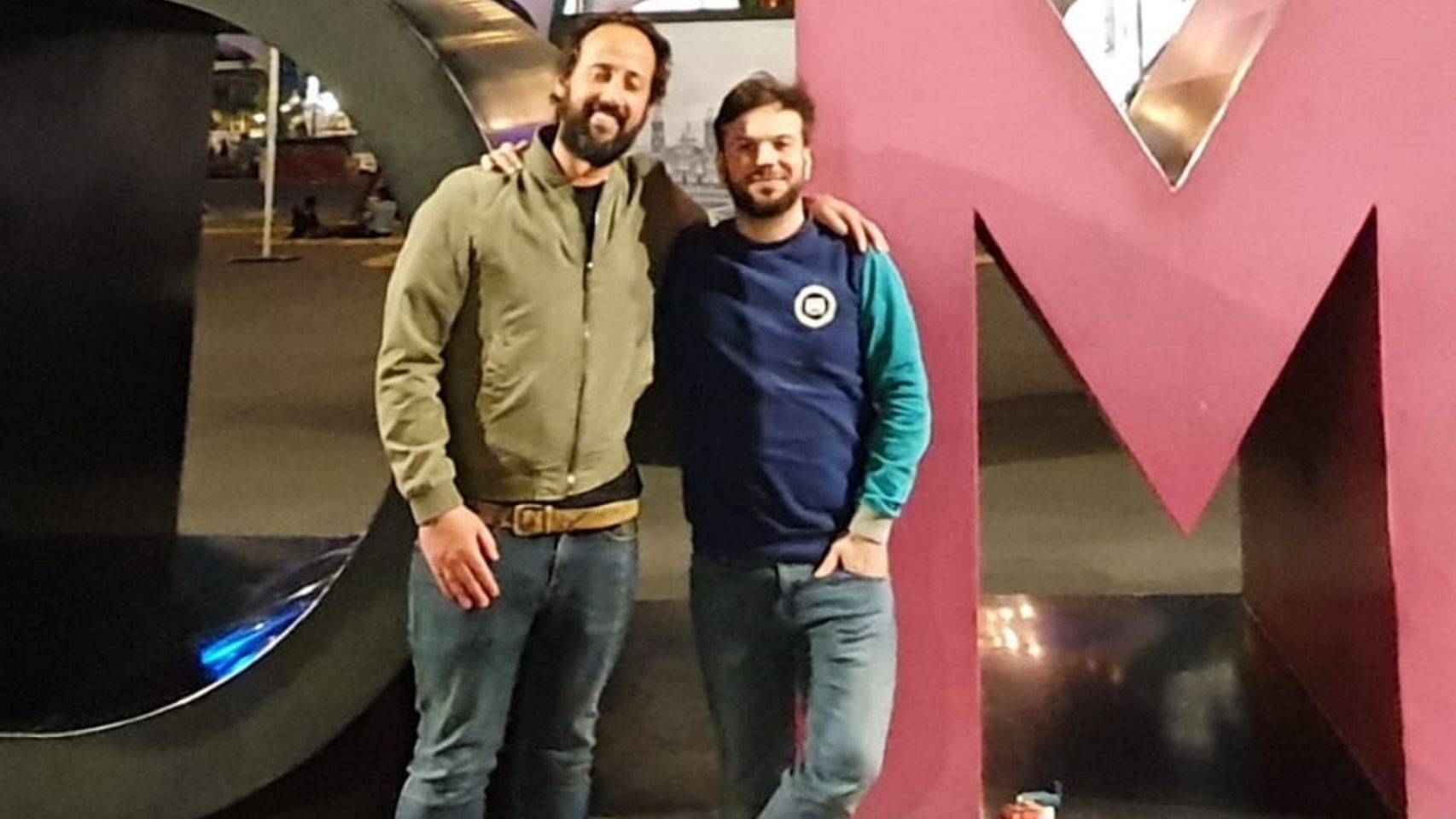 Domingo Carbonell y Diego Lombao, gerentes del Taco Loco de A Coruña.