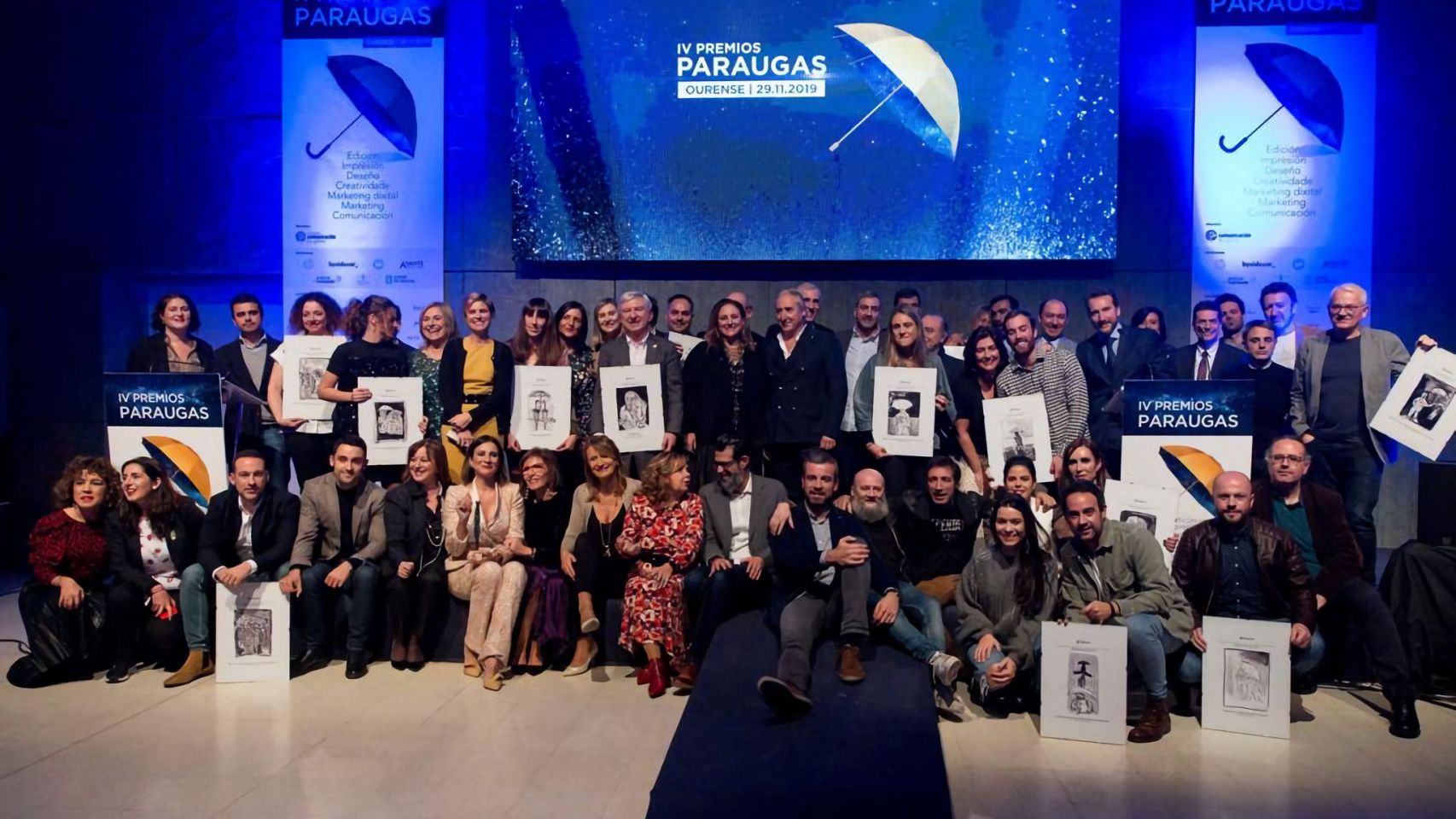 La cuarta edición de los Premios Paraguas en 2019, antes de la pandemia.