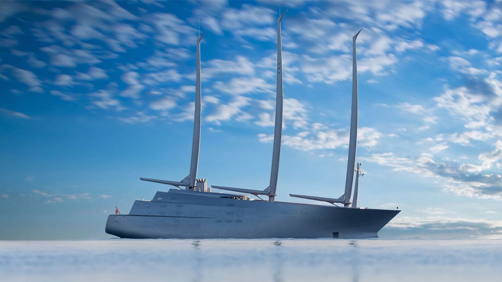 El velero de lujo es un diseño de Philippe Starck, diseñador industrial francés (Foto: Delujo.com)