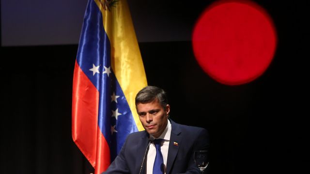 El líder opositor venezolano Leopoldo López.
