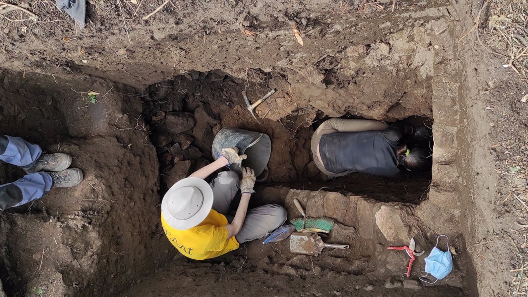 Intervención arqueológica de la UVigo en el yacimiento romano de la playa de Canexol, en la Illa de Ons.