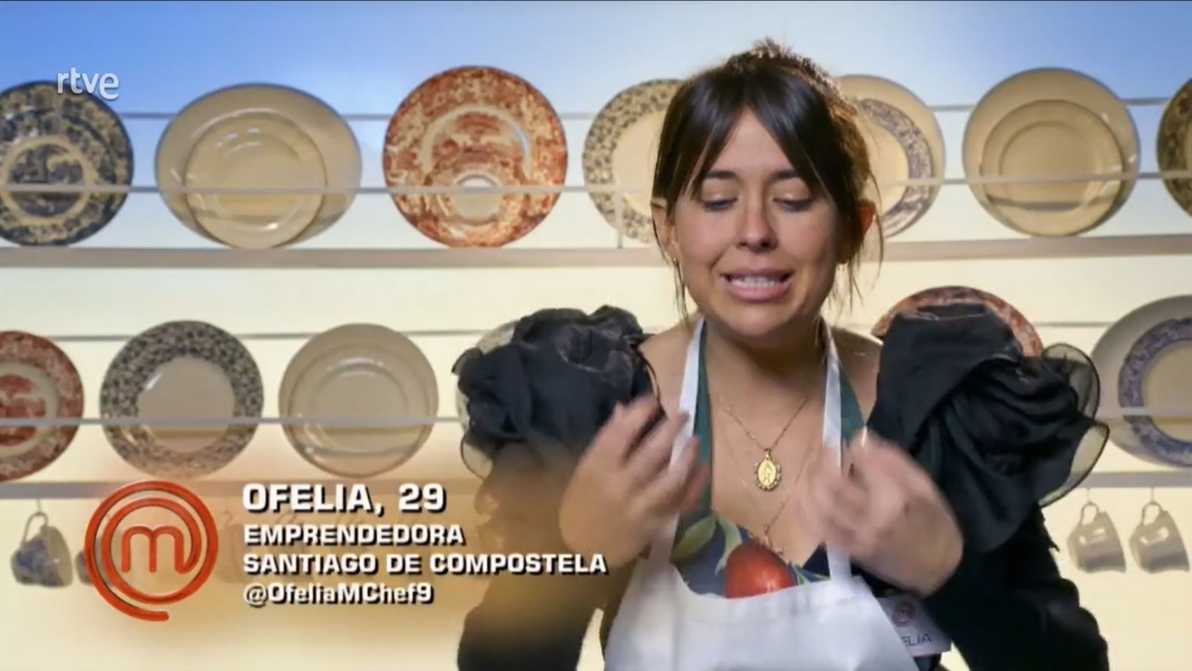 Ofelia, la concursante gallega de MasterChef.