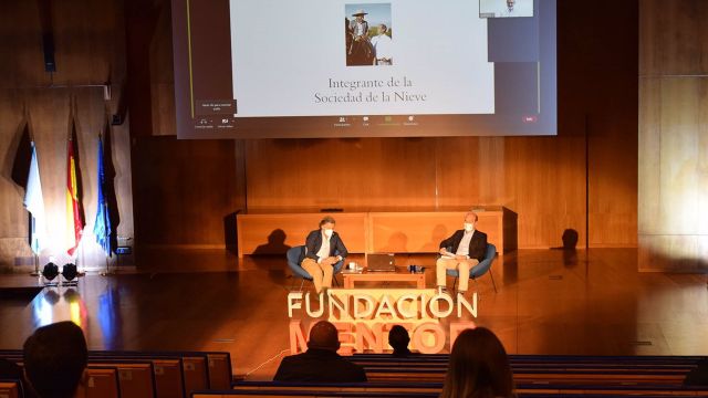 Gustavo Zervino durante el coloquio organizado por la Fundación Mentor.
