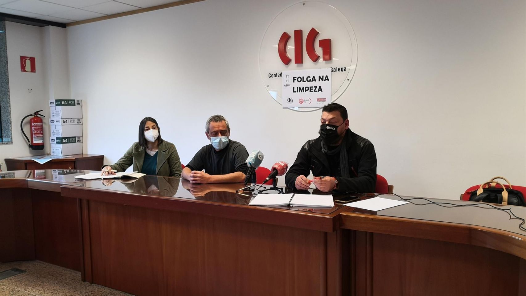 Convocan huelga en el sector de la limpieza en la provincia de A Coruña.