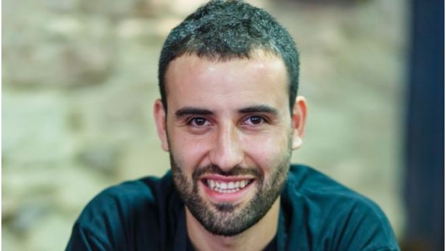 Gorka Rodríguez, cocinero de la Pulpeira de Melide.