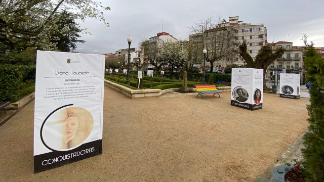 Exposición al aire libre "Conquistadoras".