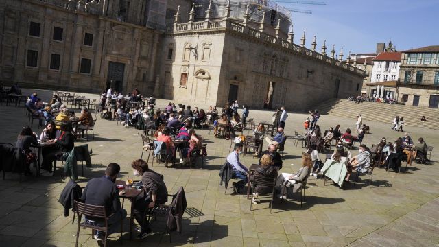 Terrazas en Santiago de Compostela