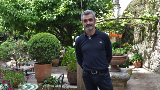 El director del Hotel Costa Vella, José Liñares.