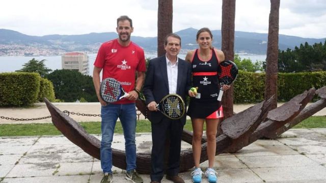 El alcalde presentó la edición de 2019 del WPT en Vigo con Cecilia Reiter y Juan Martín Díaz