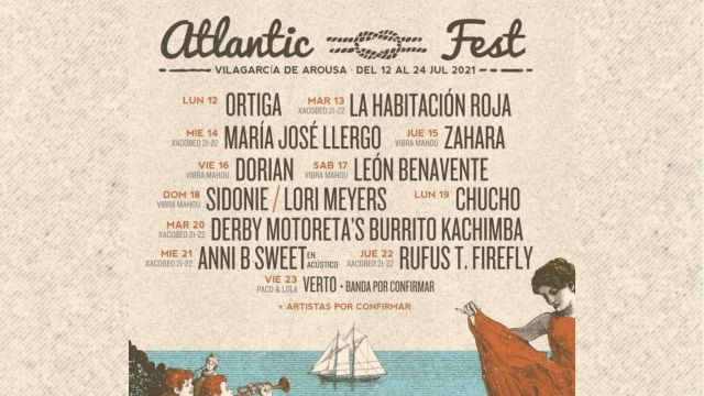 Cartel del festival para 2021