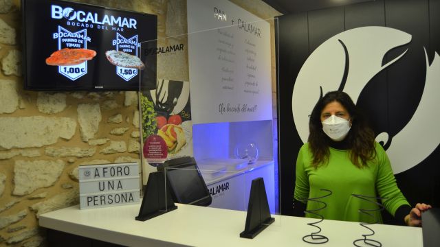 La propietaria de Bocalamar, María José Rodríguez.