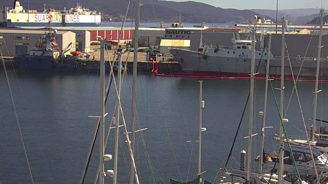 El 'Baffin Bay' lleva más de cinco meses en el muelle de reparaciones de Vigo