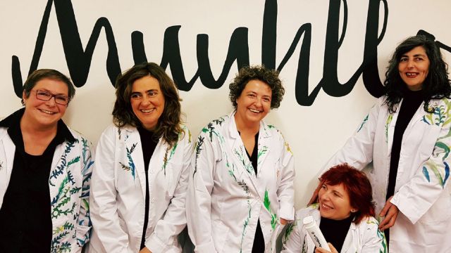 El equipo de la marca gallega Muuhlloa.