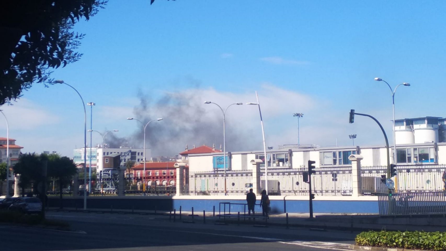 Incendio en A Coruña.