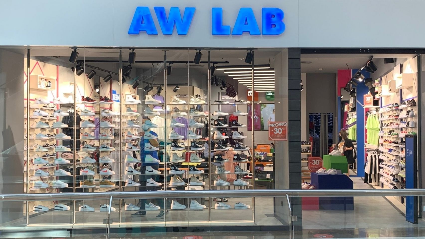 La tienda de AW Lab en As Cancelas, en Santiago.