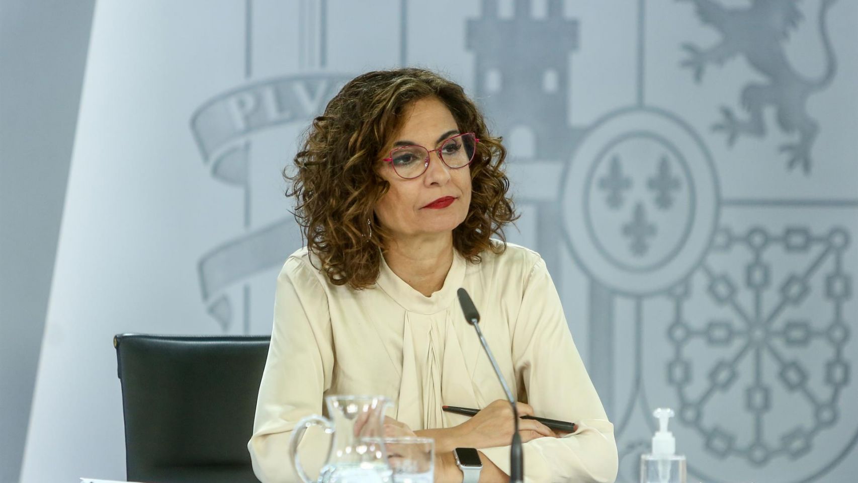La ministra de Hacienda y Portavoz del Gobierno, María Jesús Montero.