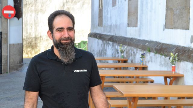 El propietario del Xuntanza, Gonzalo Quiroga.