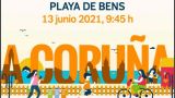 Carrera `Plogging Tour´ en Bens (A Coruña)